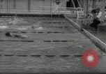 Image of swim meet Los Angeles California USA, 1966, second 36 stock footage video 65675070356