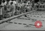 Image of swim meet Los Angeles California USA, 1966, second 45 stock footage video 65675070356
