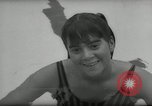 Image of swim meet Los Angeles California USA, 1966, second 49 stock footage video 65675070356