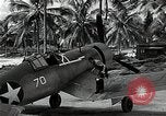 Image of American pilots Espiritu Santo Vanuatu, 1943, second 5 stock footage video 65675070357