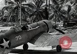 Image of American pilots Espiritu Santo Vanuatu, 1943, second 7 stock footage video 65675070357