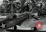 Image of American pilots Espiritu Santo Vanuatu, 1943, second 11 stock footage video 65675070357