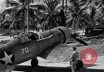 Image of American pilots Espiritu Santo Vanuatu, 1943, second 15 stock footage video 65675070357