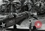 Image of American pilots Espiritu Santo Vanuatu, 1943, second 17 stock footage video 65675070357