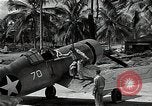 Image of American pilots Espiritu Santo Vanuatu, 1943, second 22 stock footage video 65675070357