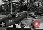Image of American pilots Espiritu Santo Vanuatu, 1943, second 26 stock footage video 65675070357