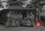 Image of American pilots Espiritu Santo Vanuatu, 1943, second 37 stock footage video 65675070357