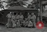 Image of American pilots Espiritu Santo Vanuatu, 1943, second 38 stock footage video 65675070357