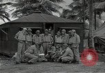 Image of American pilots Espiritu Santo Vanuatu, 1943, second 39 stock footage video 65675070357