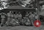 Image of American pilots Espiritu Santo Vanuatu, 1943, second 42 stock footage video 65675070357
