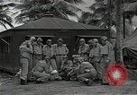 Image of American pilots Espiritu Santo Vanuatu, 1943, second 44 stock footage video 65675070357