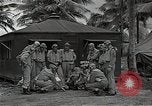 Image of American pilots Espiritu Santo Vanuatu, 1943, second 46 stock footage video 65675070357