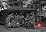 Image of American pilots Espiritu Santo Vanuatu, 1943, second 56 stock footage video 65675070357