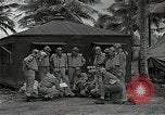 Image of American pilots Espiritu Santo Vanuatu, 1943, second 57 stock footage video 65675070357