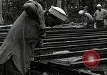 Image les travaux de construction 'Espiritu Santo Vanuatu, 1943, de la seconde 22 séquences d'archives historiques vidéo 65675070359