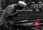 Image les travaux de construction 'Espiritu Santo Vanuatu, 1943, de la seconde 24 séquences d'archives historiques vidéo 65675070359