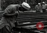 Image les travaux de construction 'Espiritu Santo Vanuatu, 1943, de la seconde 25 séquences d'archives historiques vidéo 65675070359