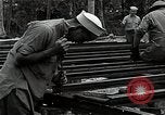 Image les travaux de construction 'Espiritu Santo Vanuatu, 1943, de la seconde 30 séquences d'archives historiques vidéo 65675070359