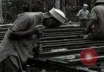 Image les travaux de construction 'Espiritu Santo Vanuatu, 1943, de la seconde 31 séquences d'archives historiques vidéo 65675070359