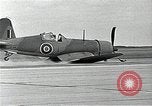 Standbild British Royal Navy F4U Corsair Flugzeuge Brooklyn New York USA, 1943, aus Sekunde 5 historischem Filmmaterial Videoclip 65675070361