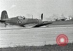Standbild British Royal Navy F4U Corsair Flugzeuge Brooklyn New York USA, 1943, aus Sekunde 8 historischem Filmmaterial Videoclip 65675070361