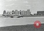Standbild British Royal Navy F4U Corsair Flugzeuge Brooklyn New York USA, 1943, aus Sekunde 20 historischem Filmmaterial Videoclip 65675070361