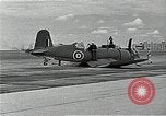 Standbild British Royal Navy F4U Corsair Flugzeuge Brooklyn New York USA, 1943, aus Sekunde 38 historischem Filmmaterial Videoclip 65675070361