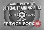 Standbild Militärpolizei United States USA, 1944, aus Sekunde 12 historischem Filmmaterial Videoclip 65675070362