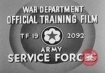 Standbild Militärpolizei United States USA, 1944, aus Sekunde 13 historischem Filmmaterial Videoclip 65675070362
