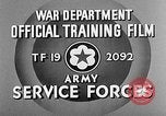 Standbild Militärpolizei United States USA, 1944, aus Sekunde 14 historischem Filmmaterial Videoclip 65675070362