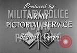 Standbild Militärpolizei United States USA, 1944, aus Sekunde 20 historischem Filmmaterial Videoclip 65675070362