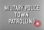 Standbild Militärpolizei United States USA, 1944, aus Sekunde 23 historischem Filmmaterial Videoclip 65675070362