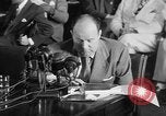 Image of Senate Investigation of National Defense Program Washington DC USA, 1947, second 15 stock footage video 65675070369
