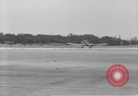 Image of Howard Hughes arrives after setting speed record Los Angeles California USA, 1936, second 3 stock footage video 65675070378