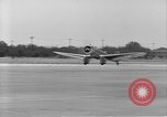 Image of Howard Hughes arrives after setting speed record Los Angeles California USA, 1936, second 10 stock footage video 65675070378