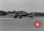 Image of Howard Hughes arrives after setting speed record Los Angeles California USA, 1936, second 13 stock footage video 65675070378