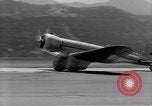 Image of Howard Hughes arrives after setting speed record Los Angeles California USA, 1936, second 16 stock footage video 65675070378