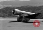 Image of Howard Hughes arrives after setting speed record Los Angeles California USA, 1936, second 19 stock footage video 65675070378