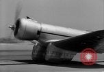Image of Howard Hughes arrives after setting speed record Los Angeles California USA, 1936, second 24 stock footage video 65675070378