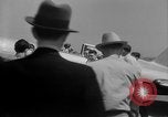 Image of Howard Hughes arrives after setting speed record Los Angeles California USA, 1936, second 39 stock footage video 65675070378