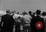 Image of Howard Hughes arrives after setting speed record Los Angeles California USA, 1936, second 41 stock footage video 65675070378