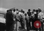 Image of Howard Hughes arrives after setting speed record Los Angeles California USA, 1936, second 52 stock footage video 65675070378