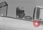 Image of Howard Hughes arrives after setting speed record Los Angeles California USA, 1936, second 53 stock footage video 65675070378