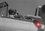 Image of Howard Hughes arrives after setting speed record Los Angeles California USA, 1936, second 57 stock footage video 65675070378