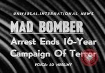 Image of George P Metesky arrested New York City United States USA, 1957, second 18 stock footage video 65675070379