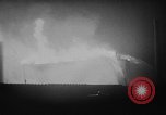 Image of fire in grain elevator Chicago Illinois USA, 1957, second 8 stock footage video 65675070380
