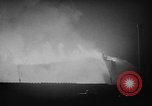 Image of fire in grain elevator Chicago Illinois USA, 1957, second 10 stock footage video 65675070380