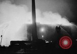 Image of fire in grain elevator Chicago Illinois USA, 1957, second 14 stock footage video 65675070380