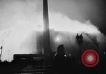 Image of fire in grain elevator Chicago Illinois USA, 1957, second 17 stock footage video 65675070380