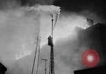Image of fire in grain elevator Chicago Illinois USA, 1957, second 20 stock footage video 65675070380